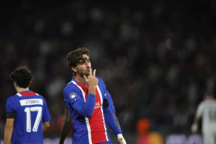 Ferran Torres, MVP del PSG-Bratislava: "Estoy teniendo muy buenas sensaciones"