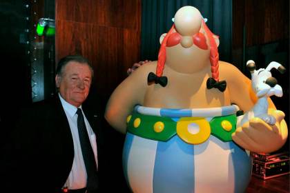 Portada de "Astérix en Bretaña", adjudicada por un récord de 1,47 millones de euros