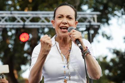 María Corina Machado denuncia que el Gobierno de Rodríguez "pretende prolongar el terror"