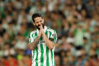 Isco, el capitán del Betis de Pellegrini, avanza en su recuperación