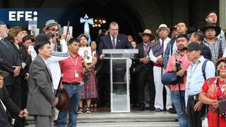 Exigen liberar líderes indígenas presos en defensa de resultados electorales en Guatemala