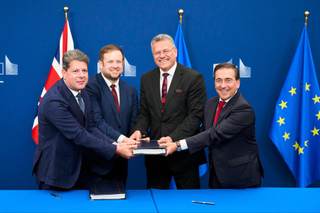 La UE y el Reino Unido firman el acuerdo sobre Gibraltar