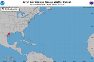 La tormenta Arthur, la primera del Atlántico, se forma frente a las costas de Texas