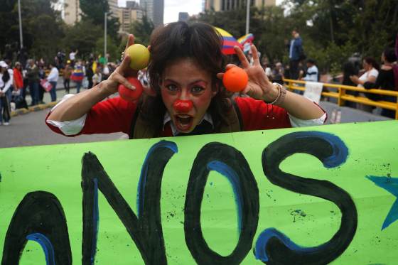 Manifestante contra De la Espriella: "Es el momento de ponerse en defensa de los DDHH"