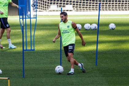 Koke sufre una lesión muscular