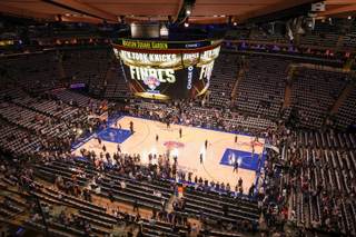 Máxima alerta en Nueva York para el partido de los Knicks por presencia de Trump