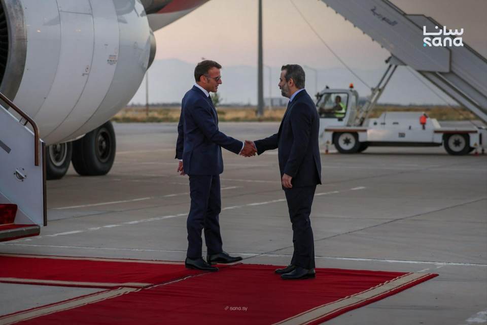 Dos explosiones en Damasco durante la visita de Macron, que continúa su visita sin cambios