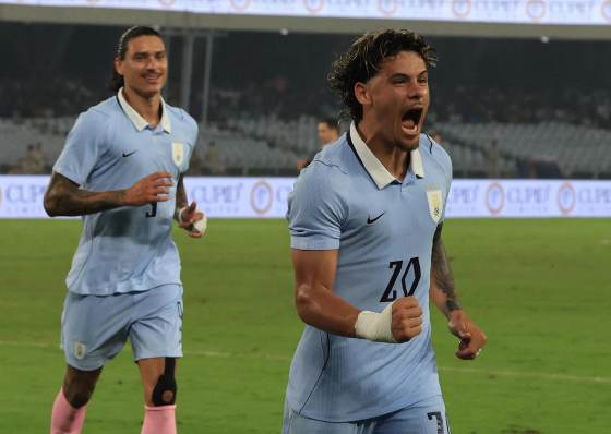 1-6. Uruguay cierra su gira por Asia goleando a India