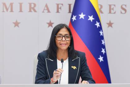 EEUU retira a presidenta interina de Venezuela, Delcy Rodríguez, de lista de sancionados