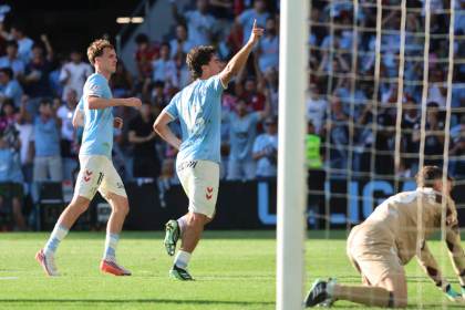5-0. El Celta entierra sus dudas con una goleada al Racing