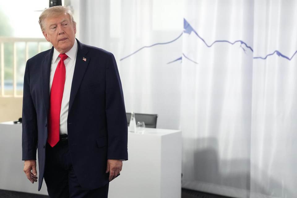 Trump pide a Netanyahu ser "más responsable" respecto al Líbano y dice no estar contento