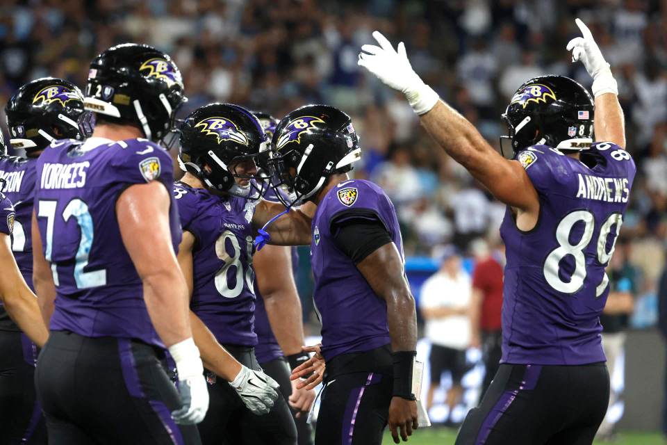 31-34. Los Ravens vencen en dramático juego a los Cowboys en el estadio Maracaná