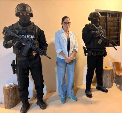 La detención de Luisa González eleva denuncias de persecución del correísmo en Ecuador