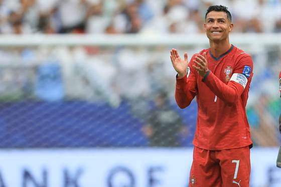 Cristiano Ronaldo se negó a responder una pregunta sobre Messi