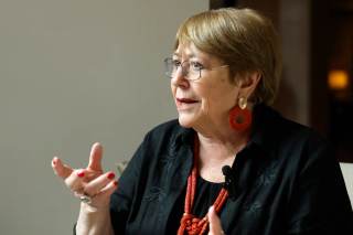 Michelle Bachelet: "Las mujeres en política tienen los mismos desafíos y problemas"