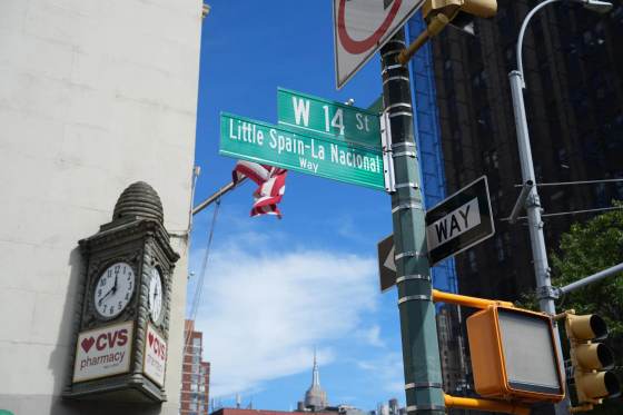 Nueva York renombra la calle 14 como 'Little Spain' en homenaje a la comunidad hispana