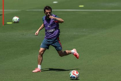 Bernardo Silva, espectador de lujo