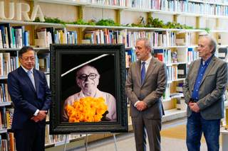 Petro entrega a Barcelona el último retrato artístico en vida de Gabriel García Márquez