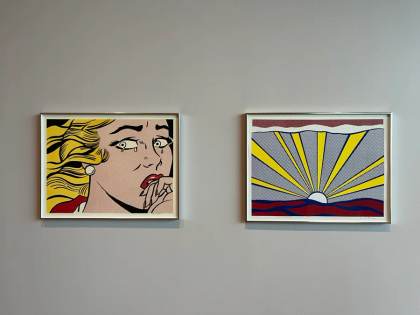 Roy Lichtenstein, homenajeado en Nueva York como "visionario" pop de la era digital