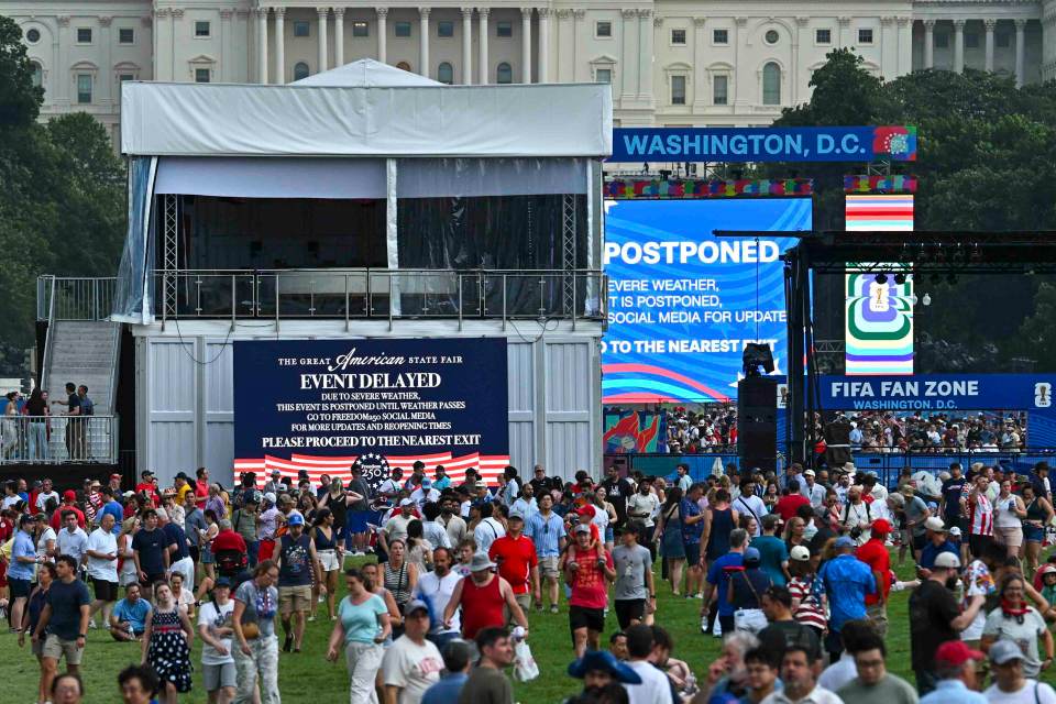 Trump celebra los 250 años de EEUU con un discurso en la Explanada Nacional de Washington