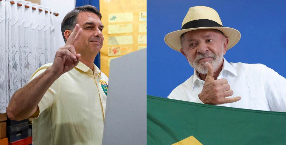 Brasil decidirá las elecciones en segunda vuelta, con Flávio Bolsonaro a la cabeza
