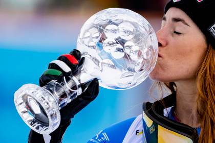 La italiana Sofia Goggia consigue su primer Globo de Cristal en el supergigante de Noruega