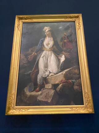 Grecia recibe tras 200 años el cuadro de Delacroix símbolo de la lucha contra los otomanos