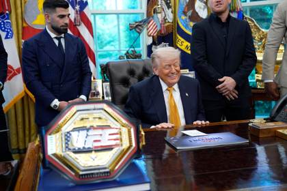 Trump presenta con Topuria la velada de combates UFC en la Casa Blanca el 14 de junio