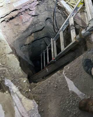 Inhabilitan túnel en norte de México usado para contrabando y tráfico de personas