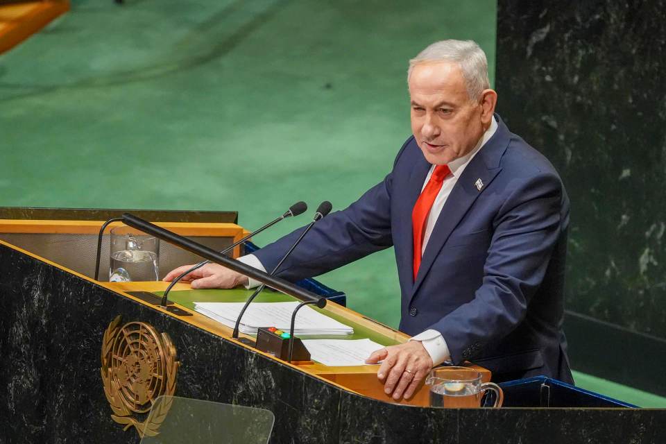 Representantes abandonan debate de la Asamblea de la ONU durante el discurso de Netanyahu
