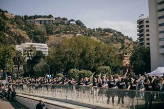 Antonio Banderas lleva al puerto de Málaga un espectáculo de danza con 600 bailarines
