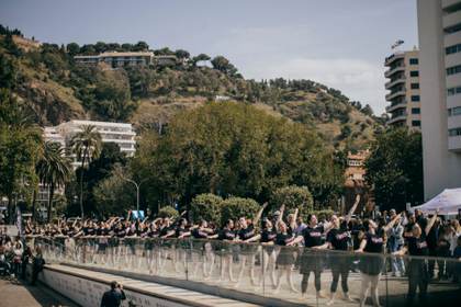 Antonio Banderas lleva al puerto de Málaga un espectáculo de danza con 600 bailarines