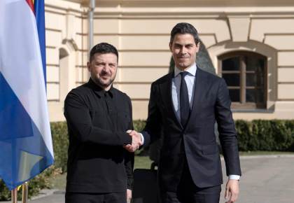 Zelenski visita Países Bajos para reunirse con el rey y el Gobierno neerlandés