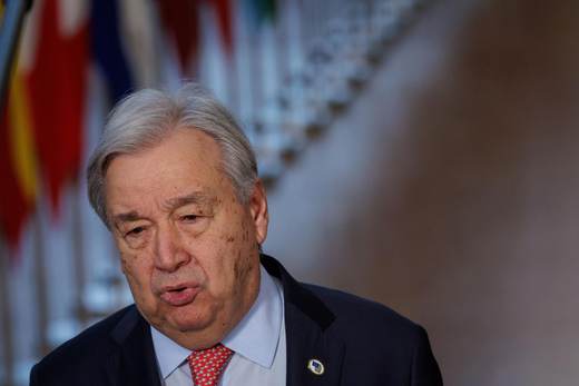 Guterres alerta de "emergencia alimentaria global" por cierre del estrecho de Ormuz
