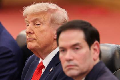 China "rebautiza" a Rubio en la reunión Xi-Trump con el nombre chino exento de sanciones