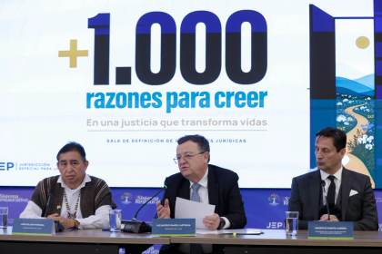 Jurisdicción de Paz de Colombia exonera de persecución penal a más de mil comparecientes