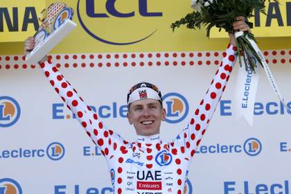 Pogacar: "No me decepciona no empezar el Tour con el maillot amarillo"