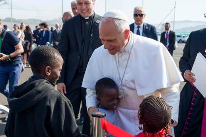 Los migrantes al papa: Que no se nos mire sólo como números, sino como personas con sueños