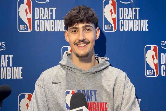 Aday Mara: "Solo con ver el logo de la NBA es increíble"