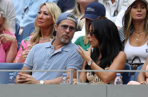 Brad Pitt, Pink y Ronaldo lideran el desfile de estrellas en la final del Abierto de EEUU