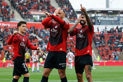 3-0. Muriqi hace historia y saca al Mallorca del descenso