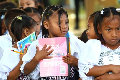 Clases en las comarcas indígenas de Panamá: educación multilingüe llena de retos