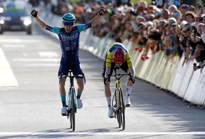 Lenny Martínez:"Sentí miedo cuando ví acercarse a Vingegaard"