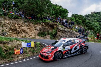 Katsuta brilla en el Estadio de Gran Canaria y asume la batuta de mando del Islas Canarias
