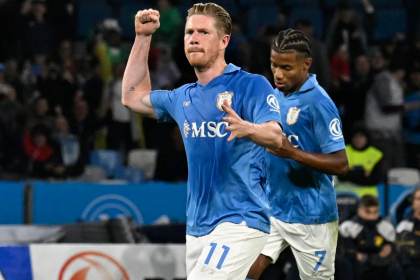 3-0. De Bruyne impulsa al Nápoles antes de visitar al Villarreal