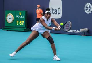 Venus Williams también cae eliminada en primera ronda de Miami