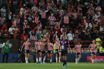 El Guadalajara derrota al Pachuca en la ida de cuartos de final del Clausura femenino