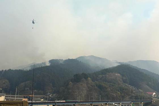 Un incendio en el noreste de Japón deja un herido y obliga a evacuar a 2.500 personas