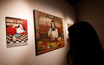 La artista mexicana Eugenia Marcos expone la venta de niñas que "muchos prefieren ignorar"