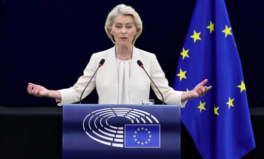 Von der Leyen: usaremos todas nuestras herramientas para reequilibrar relación con China